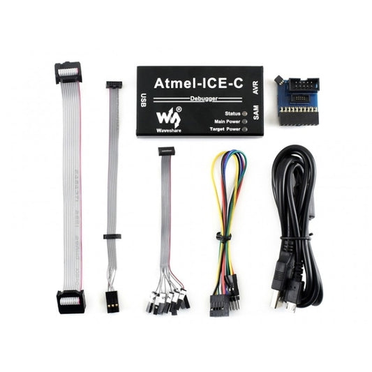 Atmel-ICE-C Kit Original PCBA Inside Full Functionality Cost Effective Development Tool for Atmel SAM / AVR Microcontrollers - Modules Expansions Accessories by Waveshare | Online Shopping South Africa | PMC Jewellery | Buy Now Pay Later Mobicred