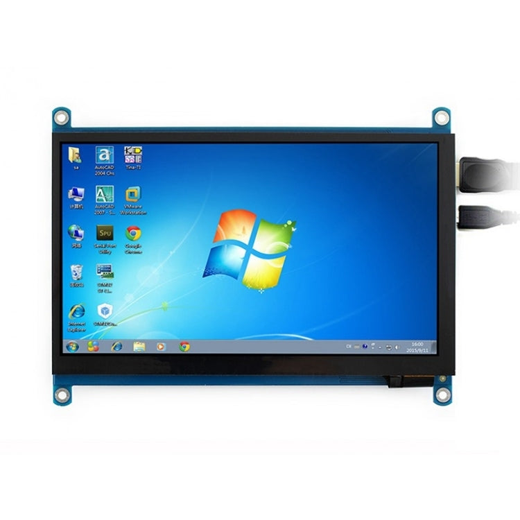 WAVESHARE 7 inch HDMI LCD (H) IPS 1024x600 Capacitive Touch Screen - LCD & LED Display Module by PMC TechLife | Online Shopping South Africa | PMC TechLife