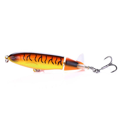 HENGJIA PE018 10cm/13g Propeller Tractor Shaped Hard Baits Fishing Lures Tackle Baits Fit Saltwater and Freshwater (8#) - Fishing Lures by HENGJIA | Online Shopping South Africa | PMC Jewellery