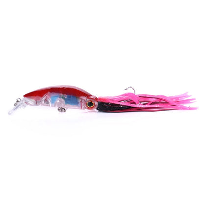 HENGJIA JIZ002 10cm/16.6g Big Octopus Squid Shaped Hard Baits Long Shot Fishing Lures Tackle Baits Fit Sea Fishing and Freshwater Fishing (F) - Fishing Lures by HENGJIA | Online Shopping South Africa | PMC Jewellery | Buy Now Pay Later Mobicred