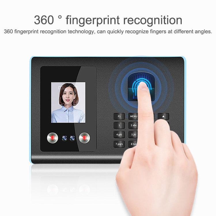 FA01 Face Recognition Fingerprint Time Attendance Machine - Attendance System by PMC Jewellery | Online Shopping South Africa | PMC Jewellery