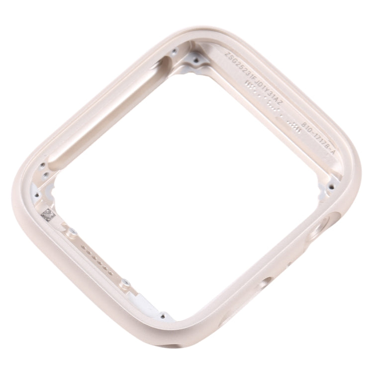 For Apple Watch Series SE 2022 44mm Stainless Steel Middle Frame Bezel Plate (Gold) -  by PMC Jewellery | Online Shopping South Africa | PMC Jewellery