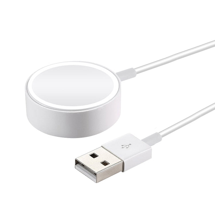 1m Magnetic Wireless Charger for Apple Watch Series Ultra & 10 / 9 / 8 / 7 / 6 / 5 / 4 / 3 / 2(White) - Charger / Holder by PMC Jewellery | Online Shopping South Africa | PMC Jewellery | Buy Now Pay Later Mobicred