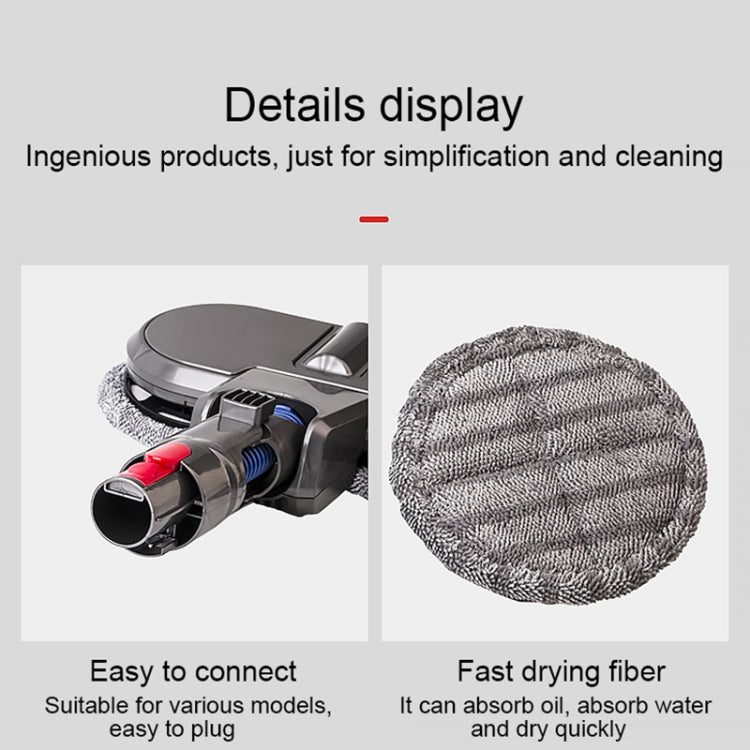 2 PCS Mopping Cloth Rag For Dyson X001 Mop Cleaning Head - free shipping - PMC TechLife - Order now!