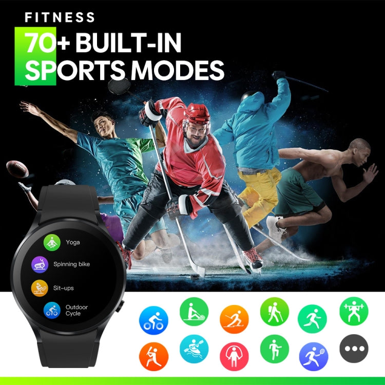 Zeblaze GTR 3 1.32 inch Smart Watch, Support Voice Calling / Heart Rate / Blood Oxygen / On-Wrist Skin Temperature / Sport Modes (Silver) - Smart Watches by Zeblaze | Online Shopping South Africa | PMC Jewellery | Buy Now Pay Later Mobicred