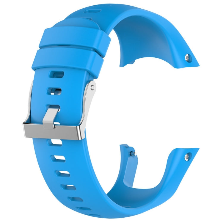 Silicone  Watch Band for SUUNTO Trainer Wrist HR(Sky Blue) -  by PMC TechLife | Online Shopping South Africa | PMC TechLife | Buy Now Pay Later Mobicred
