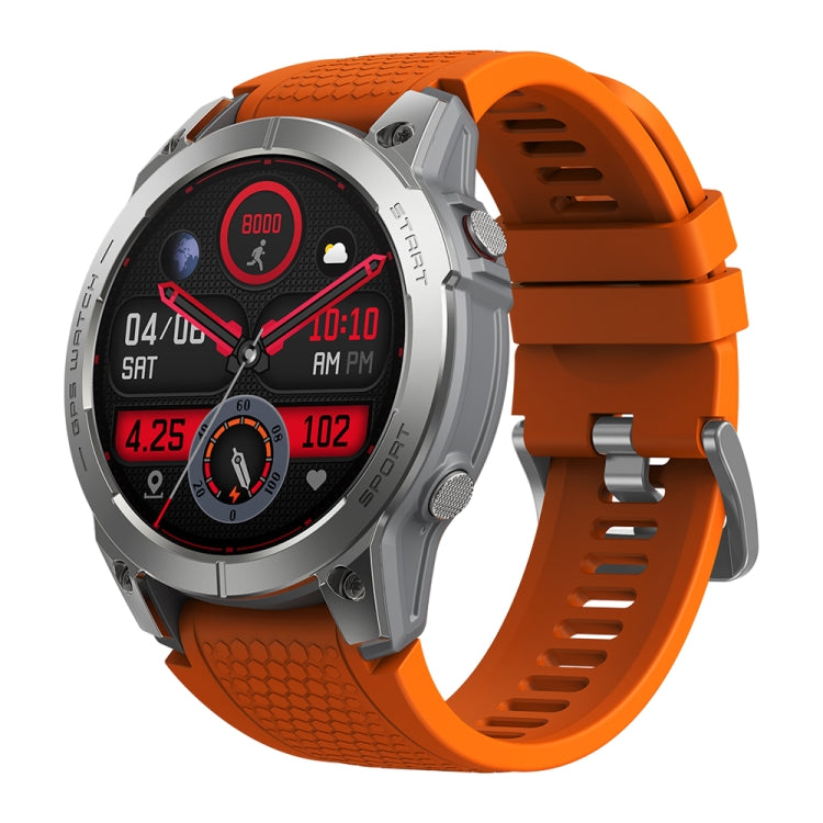 Zeblaze Stratos 3 1.43 inch AMOLED Screen IP68 Waterproof Smart Watch, Support Bluetooth Call / GPS (Orange) - Smart Watches by Zeblaze | Online Shopping South Africa | PMC Jewellery | Buy Now Pay Later Mobicred