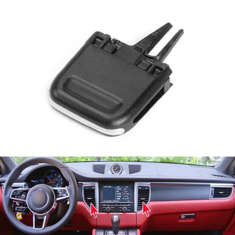 For Porsche Macan Left Driving Car Middle Air Conditioning Air Outlet Paddle 95B819201B-1 - Air Conditioning System by PMC Jewellery | Online Shopping South Africa | PMC Jewellery