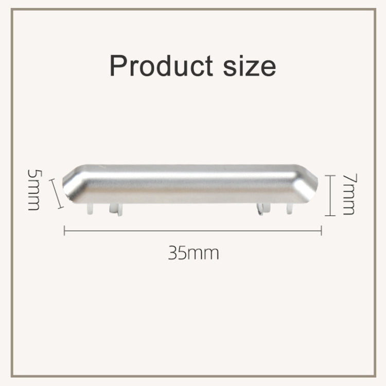 Air Outlet Adjustment Electroplating Strip for Land Rover Range Rover Evoque 2012-2019, Left Driving - Car Interior Mouldings by PMC TechLife | Online Shopping South Africa | PMC TechLife