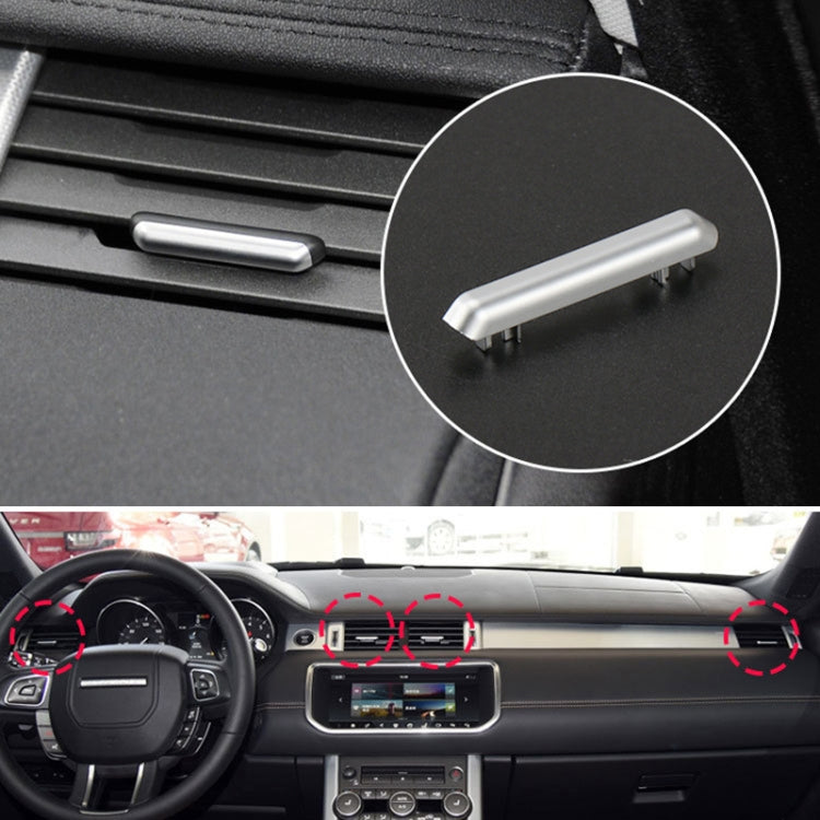 Air Outlet Adjustment Electroplating Strip for Land Rover Range Rover Evoque 2012-2019, Left Driving - Car Interior Mouldings by PMC TechLife | Online Shopping South Africa | PMC TechLife