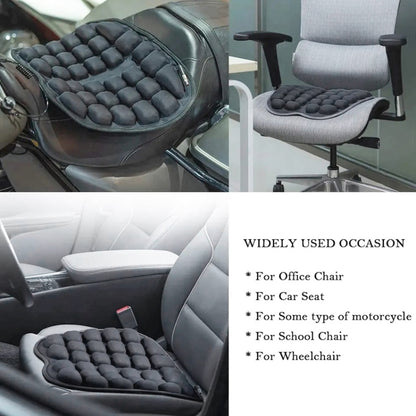 IN-SC003 Car Office Inflatable Airbag Seat Cushion, Style: Manual Inflation (Black) - Seat Accessories by PMC Jewellery | Online Shopping South Africa | PMC Jewellery