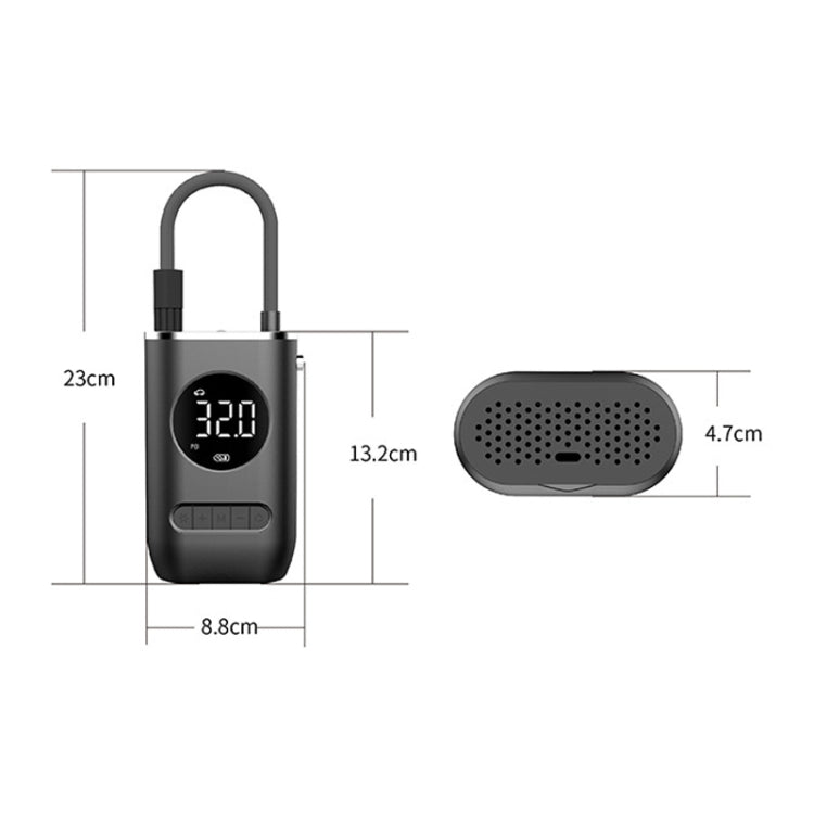 Car Portable Mini Wireless Digital Display Tire Inflator Pump - free shipping - PMC TechLife - Order now!