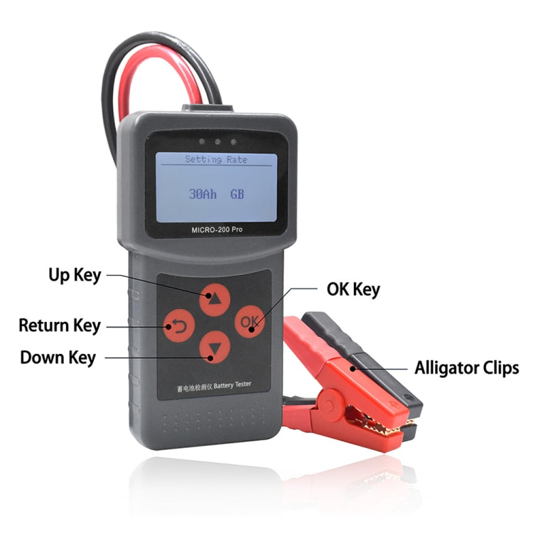 MICRO-200 PRO Car Battery Tester Battery Internal Resistance Life Analyzer, Nordic Version - Code Readers & Scan Tools by PMC Jewellery | Online Shopping South Africa | PMC Jewellery