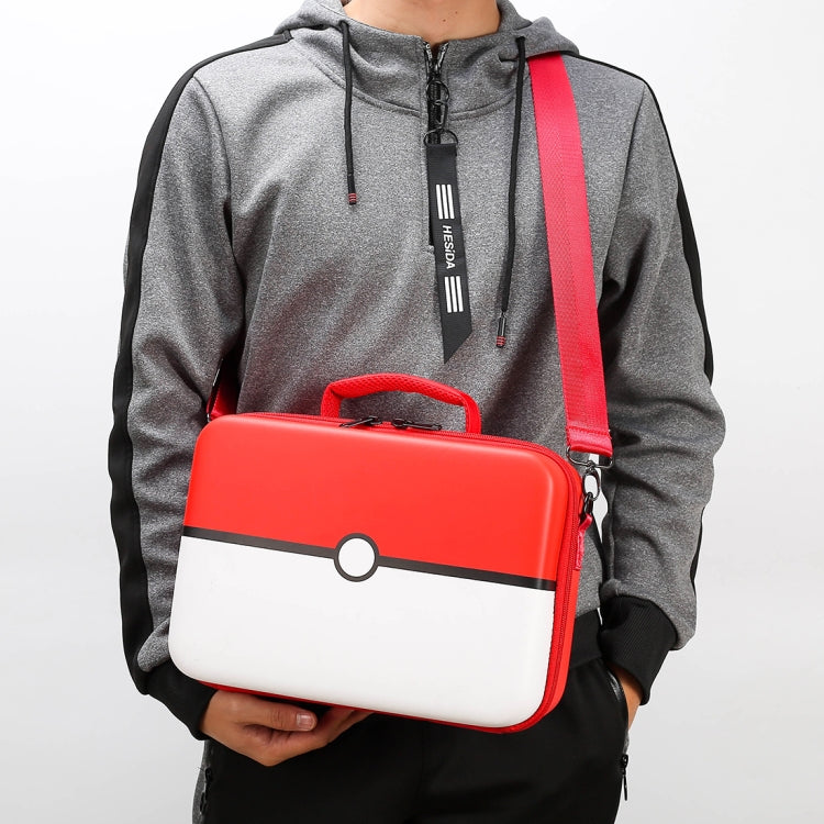 Multi-function Portable Slant Single Shoulder Storage Bag Suitcase Protective Box for Nintendo Switch(Red) - Bags by PMC Jewellery | Online Shopping South Africa | PMC Jewellery