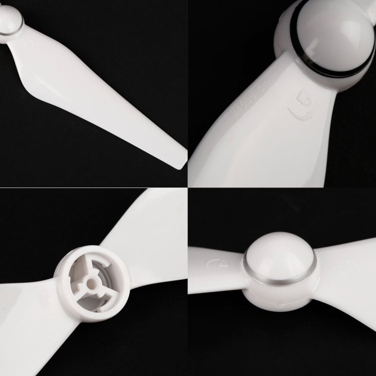 Sunnylife 2 Pairs 9450 Props CW / CCW Propellers for DJI Phantom 4(White) - For DJI Phantom Series by Sunnylife | Online Shopping South Africa | PMC Jewellery | Buy Now Pay Later Mobicred