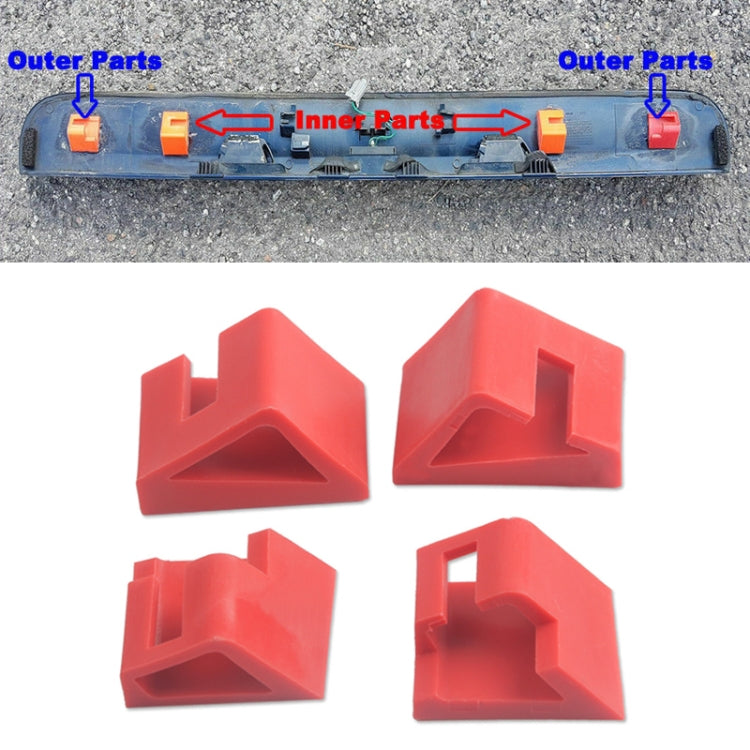 Car Boot Handle Tailgate Repair Clips for Nissan Qashqai 2006 - 2013 - Locks & Hasps by PMC TechLife | Online Shopping South Africa | PMC TechLife