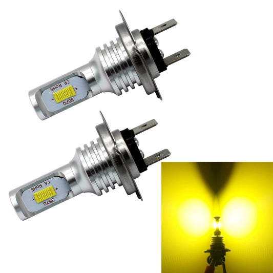 2 PCS H7 72W 1000LM 6000-6500K Super Bright White Light Car Fog LED Bulbs, DC 12-24V - Fog / Driving Lights by PMC Jewellery | Online Shopping South Africa | PMC Jewellery