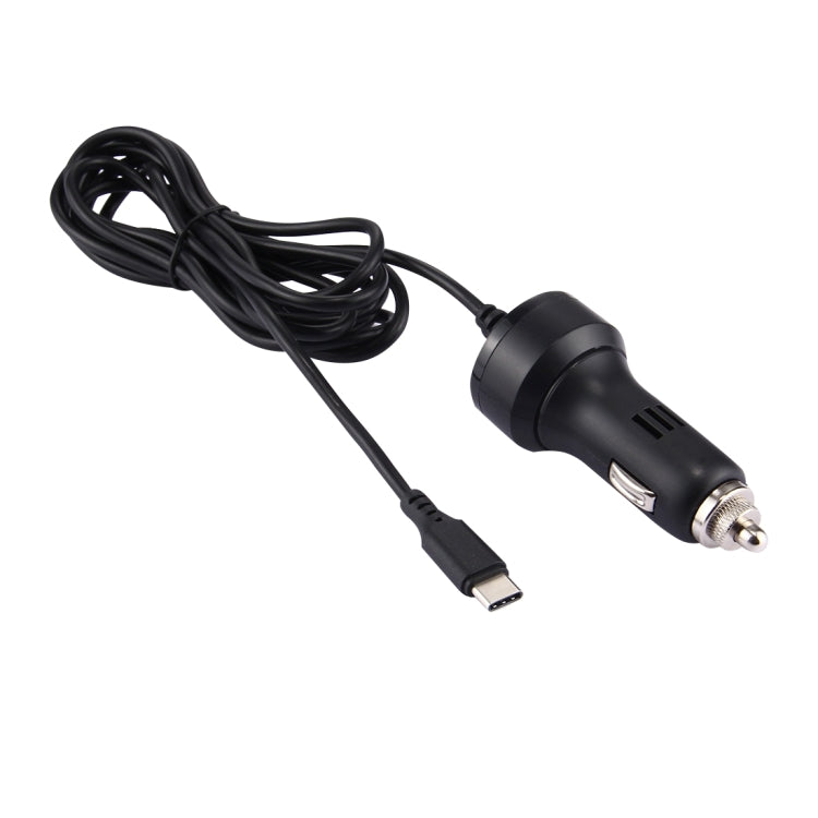 For Nintendo Switch 2.4A USB-C / Type-C Travel Charging Car Charger Adapter, Cable Length: 2m(Black) - Charger & Power by PMC TechLife | Online Shopping South Africa | PMC TechLife
