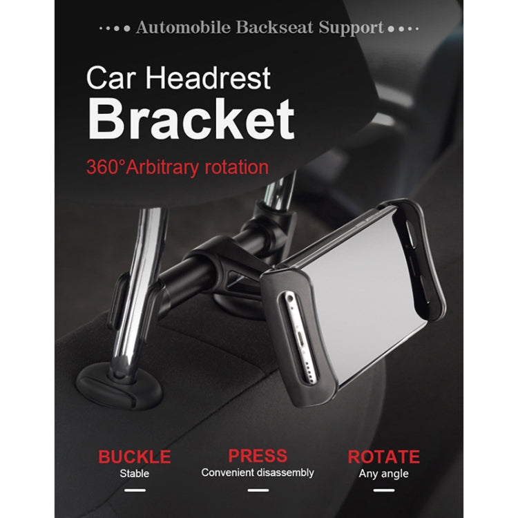 p-01 Auto Car Seatback Tablet PC / Mobilephone Holder (Black) - free shipping - PMC TechLife - Order now!