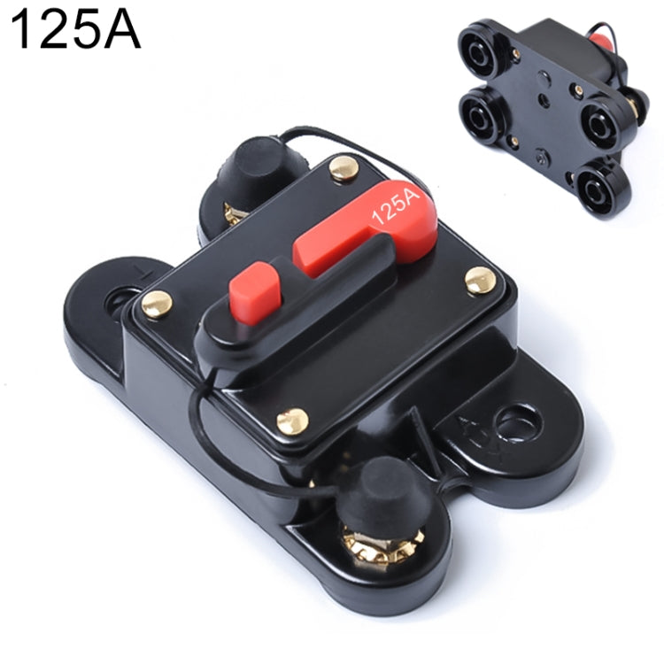 125A DC 12-24V Car Audio Stereo Circuit Breaker Automatic Reset Fuse Holder - free shipping - PMC TechLife - Order now!