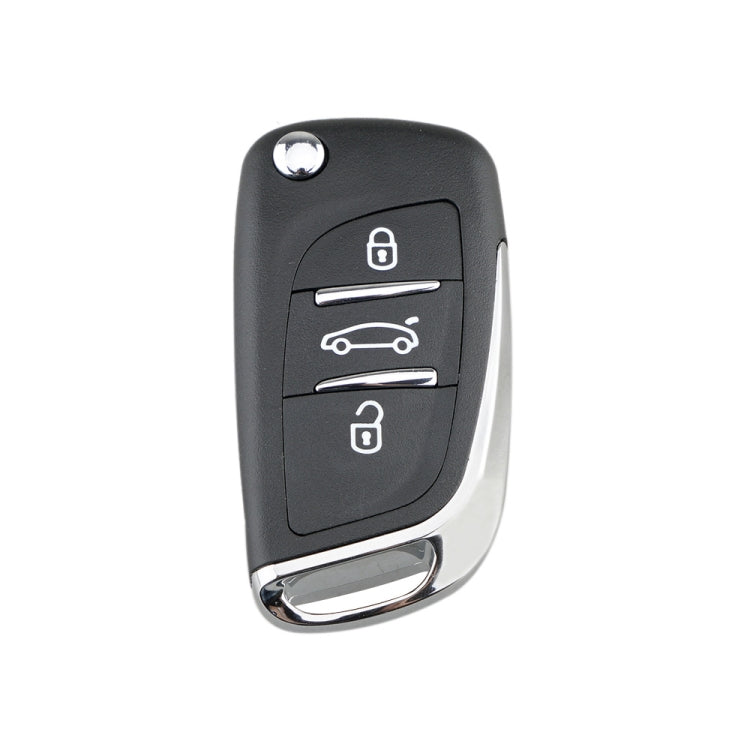 For PEUGEOT Car Keys Replacement 3 Buttons Car Key Case with Holder, without Grooved - Car Key Cases by PMC TechLife | Online Shopping South Africa | PMC TechLife