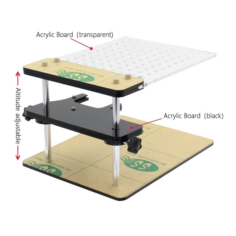 Car LED BDM Frame Holder BDM ECU Brush Test Stand with 4 Probe Pens - Electronic Test by PMC TechLife | Online Shopping South Africa | PMC TechLife