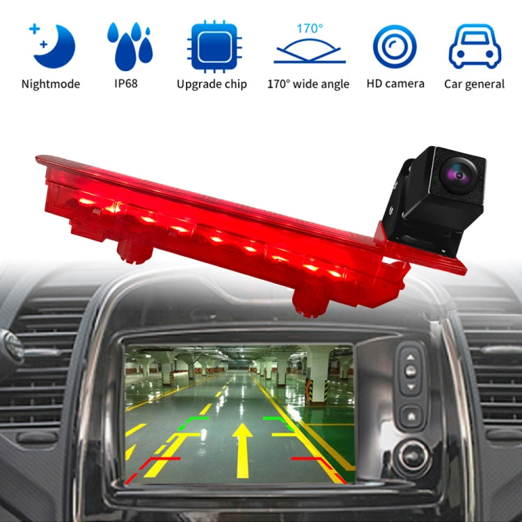 PZ470 Car Waterproof 170 Degree Brake Light View Camera for Volkswagen T5 / T6 2010-2017 - Rear View Cameras by PMC Jewellery | Online Shopping South Africa | PMC Jewellery