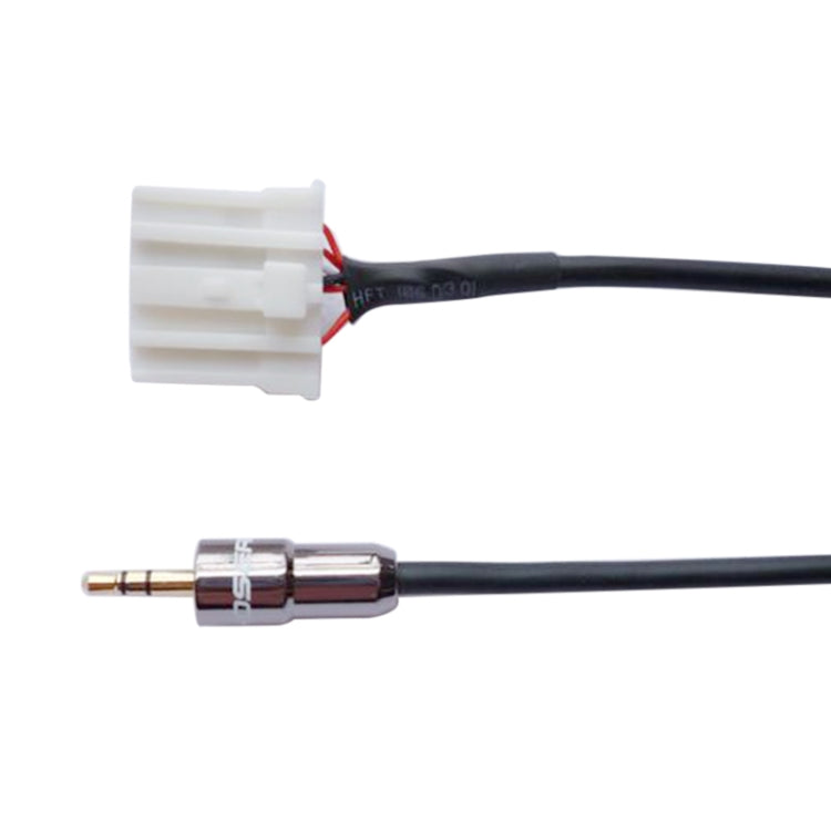 Car 3.5mm Male AUX Audio Cable for Mazda 3 6 M3 M6 / Bestune B70 - DIY Cables by PMC TechLife | Online Shopping South Africa | PMC TechLife