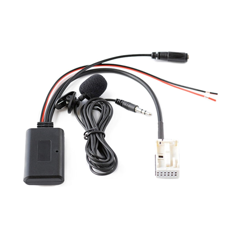 Car AUX Bluetooth Audio Cable + MIC for BMW E60 - DIY Cables by PMC TechLife | Online Shopping South Africa | PMC TechLife