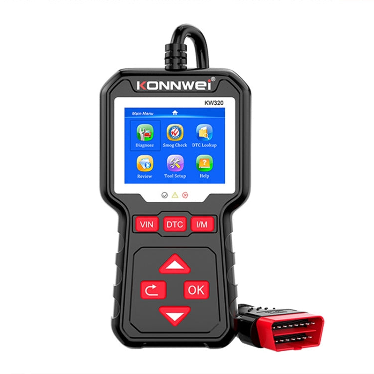 KONNWEI KW320 Car OBD2 Fault Diagnosis Tool - Code Readers & Scan Tools by KONNWEI | Online Shopping South Africa | PMC Jewellery | Buy Now Pay Later Mobicred