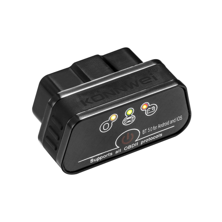 KONNWEI KW901 Android Phone OBD2 Car Bluetooth 5.0 Diagnostic Scan Tools(Black) - free shipping - PMC TechLife - Order now!