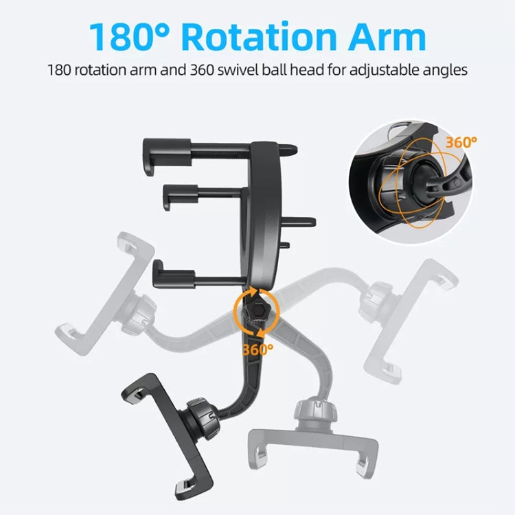 Car Rearview Mirror Phone Holder Universal Navigation Bracket - Car Holders by PMC TechLife | Online Shopping South Africa | PMC TechLife