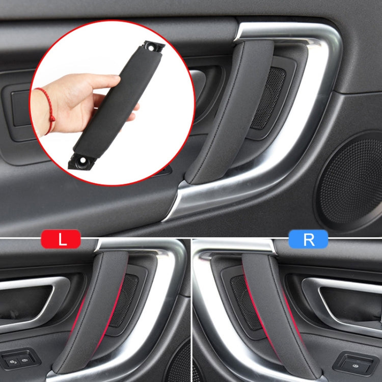For Land Rover Discovery 2015-2019 Car Leather Texture Inside Door Right Handle LR076163, Left Driving - Door Handles by PMC Jewellery | Online Shopping South Africa | PMC Jewellery