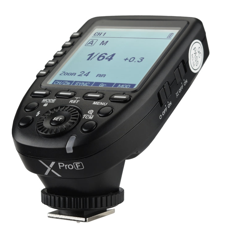Godox Xpro-F TTL Wireless Flash Trigger for FUJIFILM (Black) - free shipping - PMC TechLife - Order now!