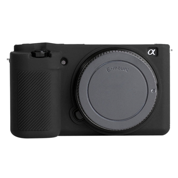 For Sony ZV-E10 Soft Silicone Protective Case (Black) - Protective Case by PMC TechLife | Online Shopping South Africa | PMC TechLife