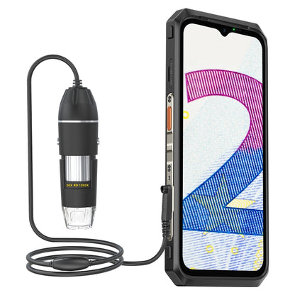 Ulefone uSmart C01 Wired Digital Microscope for Ulefone Armor 18 Series / 9 / 9E & Power Armor 16 Series / 13 / Armor Pad(Black) - Digital Microscope by Ulefone | Online Shopping South Africa | PMC Jewellery