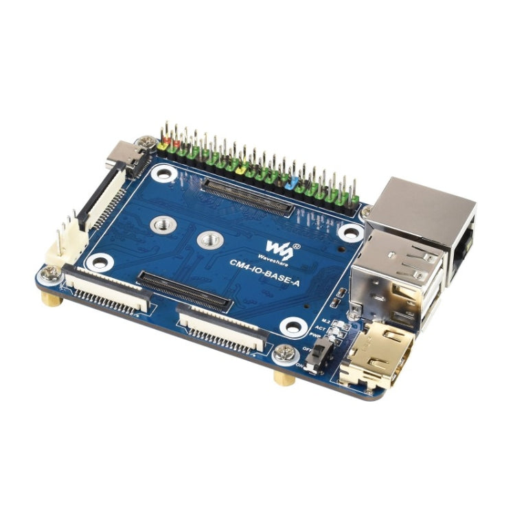 Waveshare Mini Base Board A for Raspberry Pi Compute Module 4 - Mini PC Accessories by WAVESHARE | Online Shopping South Africa | PMC Jewellery | Buy Now Pay Later Mobicred