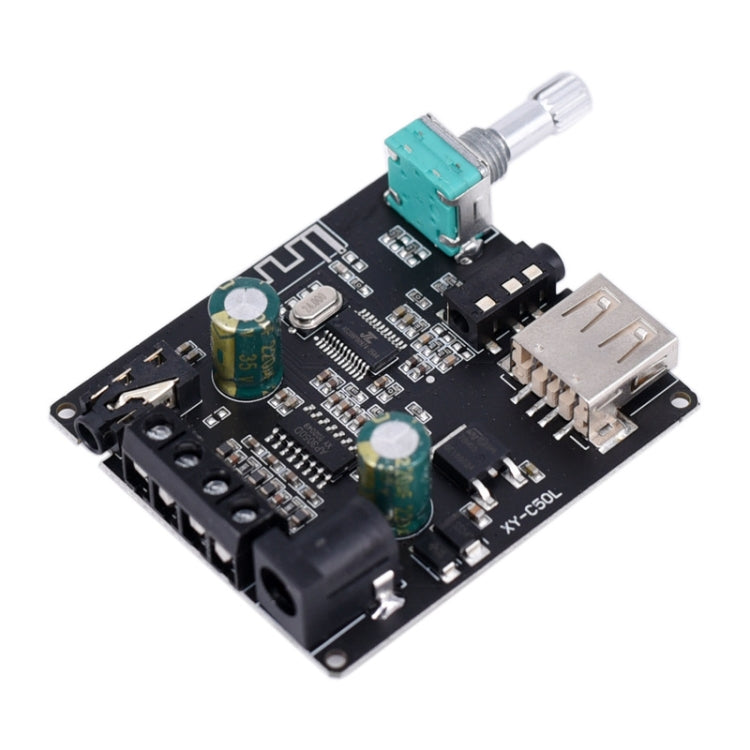50W MP3 Stereo Audio Digital Power Amplifier Board Bluetooth Amplifier Module, without Shell - Breadboard / Amplifier Board by PMC TechLife | Online Shopping South Africa | PMC TechLife