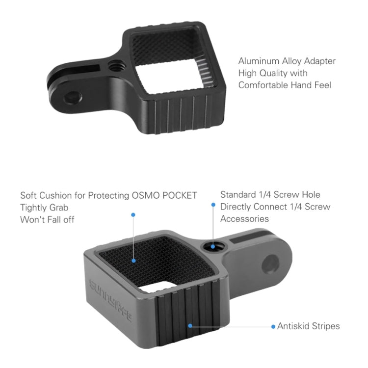 Sunnylife OP-Q9201 Elastic Adjustable Body Chest Straps Belt with Metal Adapter for DJI OSMO Pocket 2 - Chest & Head Belt by Sunnylife | Online Shopping South Africa | PMC Jewellery