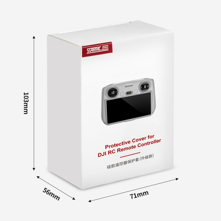 STARTRC Silicone Shockproof Anti-scratch Case for DJI Mini 3 Pro Remote Control(Black) - Carry Cases & Bags by STARTRC | Online Shopping South Africa | PMC TechLife | Buy Now Pay Later Mobicred