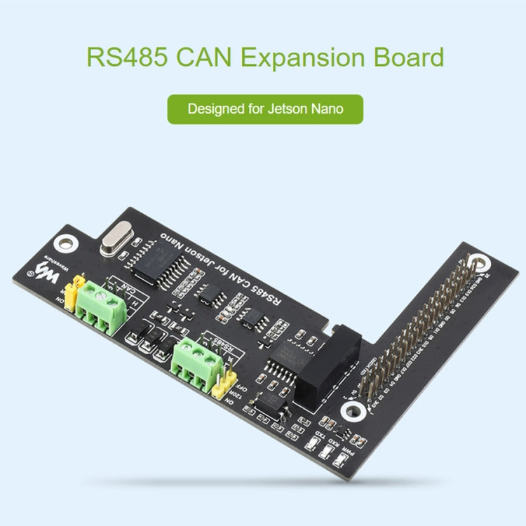 Waveshare RS485 CAN Expansion Board for Jetson Nano, Digital Isolation, Built-In Protection Circuit - Modules Expansions Accessories by WAVESHARE | Online Shopping South Africa | PMC Jewellery | Buy Now Pay Later Mobicred