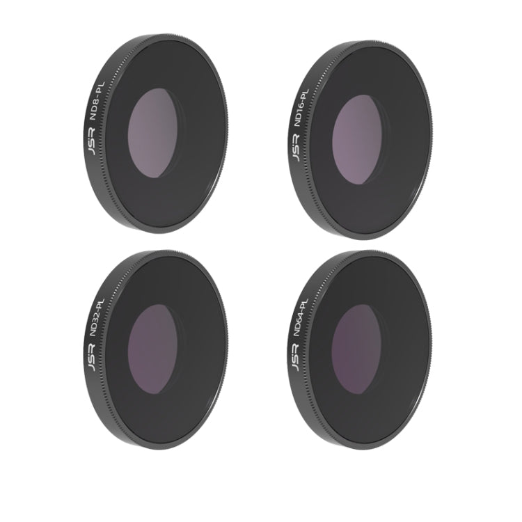 JSR 4 in 1 ND8PL / ND16PL / ND32PL / ND64 PL Lens Filter For DJI Osmo Action 3 - free shipping - PMC TechLife - Order now!