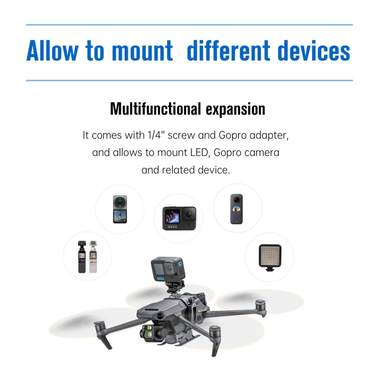 For DJI  Mavic 3 STARTRC Air-Dropping System Thrower Parabolic (Grey) - free shipping - PMC TechLife - Order now!
