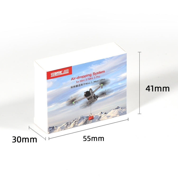 For DJI Mini 3 / Mini 3 Pro STARTRC Air-Dropping System Thrower Parabolic Bracket (Grey) - free shipping - PMC TechLife - Order now!