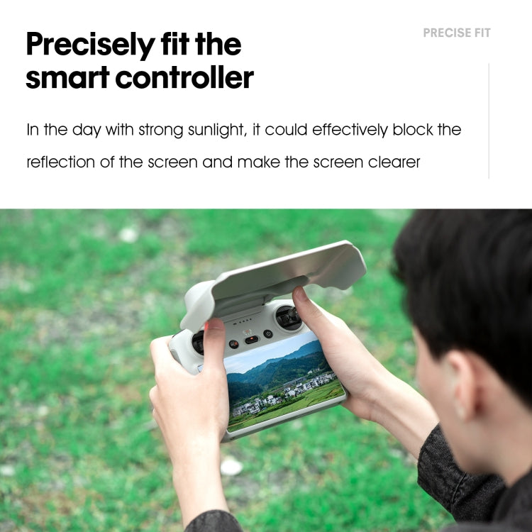 For DJI RC STARTRC Remote Control Sunshade Protection Cover (Grey) - Lens Hood by STARTRC | Online Shopping South Africa | PMC TechLife | Buy Now Pay Later Mobicred