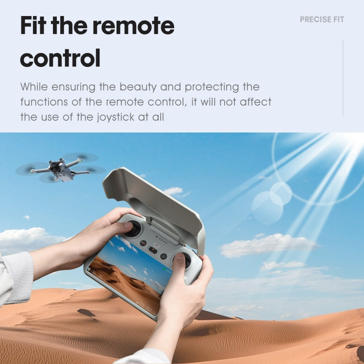 For DJI RC STARTRC Remote Control Sunshade Protection Cover (Grey) - Lens Hood by STARTRC | Online Shopping South Africa | PMC TechLife | Buy Now Pay Later Mobicred