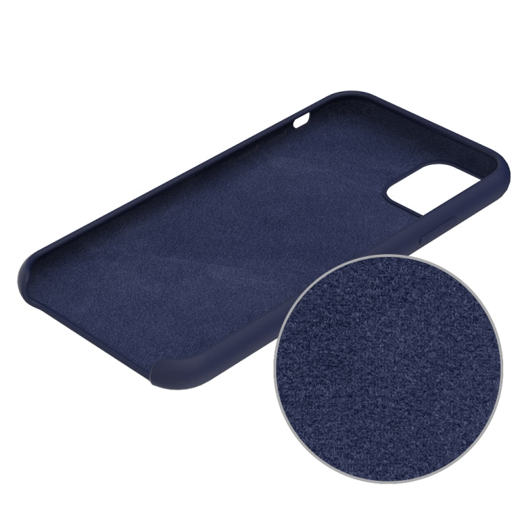 For iPhone 11 Solid Color Liquid Silicone Shockproof Case (Black) - iPhone 11 Cases by PMC TechLife | Online Shopping South Africa | PMC TechLife