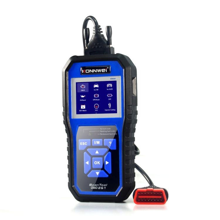 KONNWEI KW450 Car 2.8 inch TFT Color Screen Battery Tester Support 2 Languages / System  XP WIN7 WIN8 WIN10 - Code Readers & Scan Tools by KONNWEI | Online Shopping South Africa | PMC Jewellery | Buy Now Pay Later Mobicred