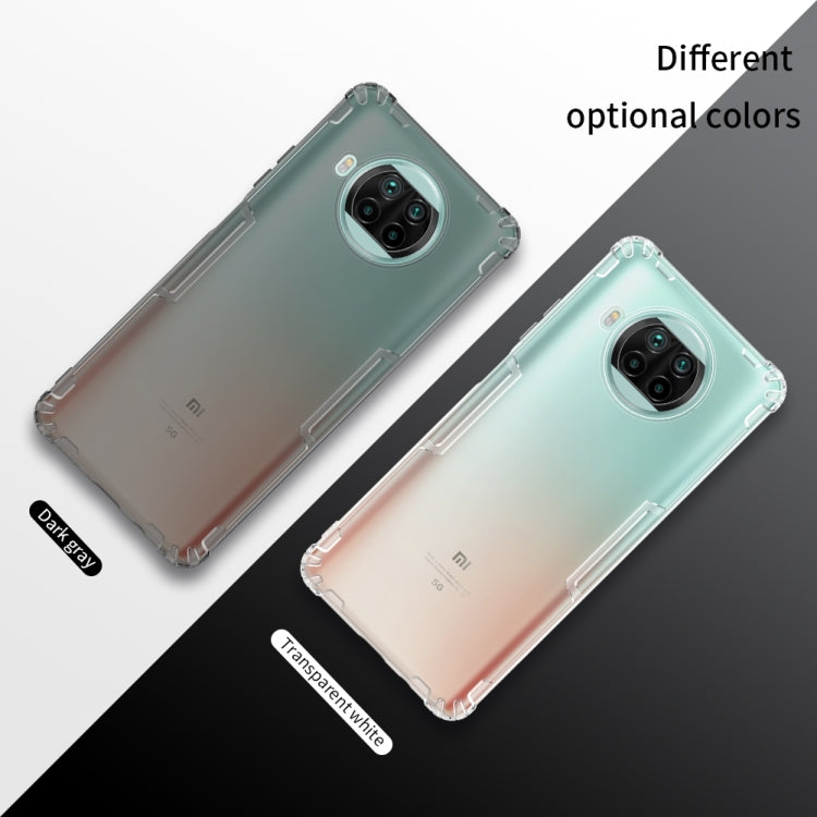 For Xiaomi Mi 10T Lite 5G / Redmi Note 9 Pro 5G NILLKIN Nature TPU Transparent Soft Protective Case(Grey) - Xiaomi Cases by NILLKIN | Online Shopping South Africa | PMC Jewellery