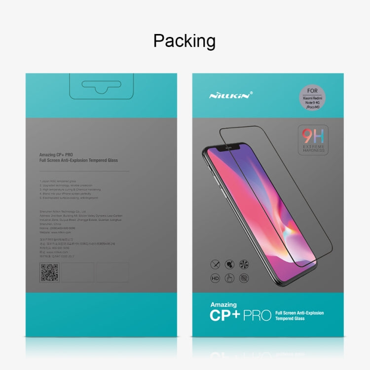 For Xiaomi Poco M3 NILLKIN CP+PRO 0.33mm 9H 2.5D HD Explosion-proof Tempered Glass Film -  by NILLKIN | Online Shopping South Africa | PMC Jewellery
